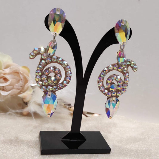 Spiral of Starlight Earrings