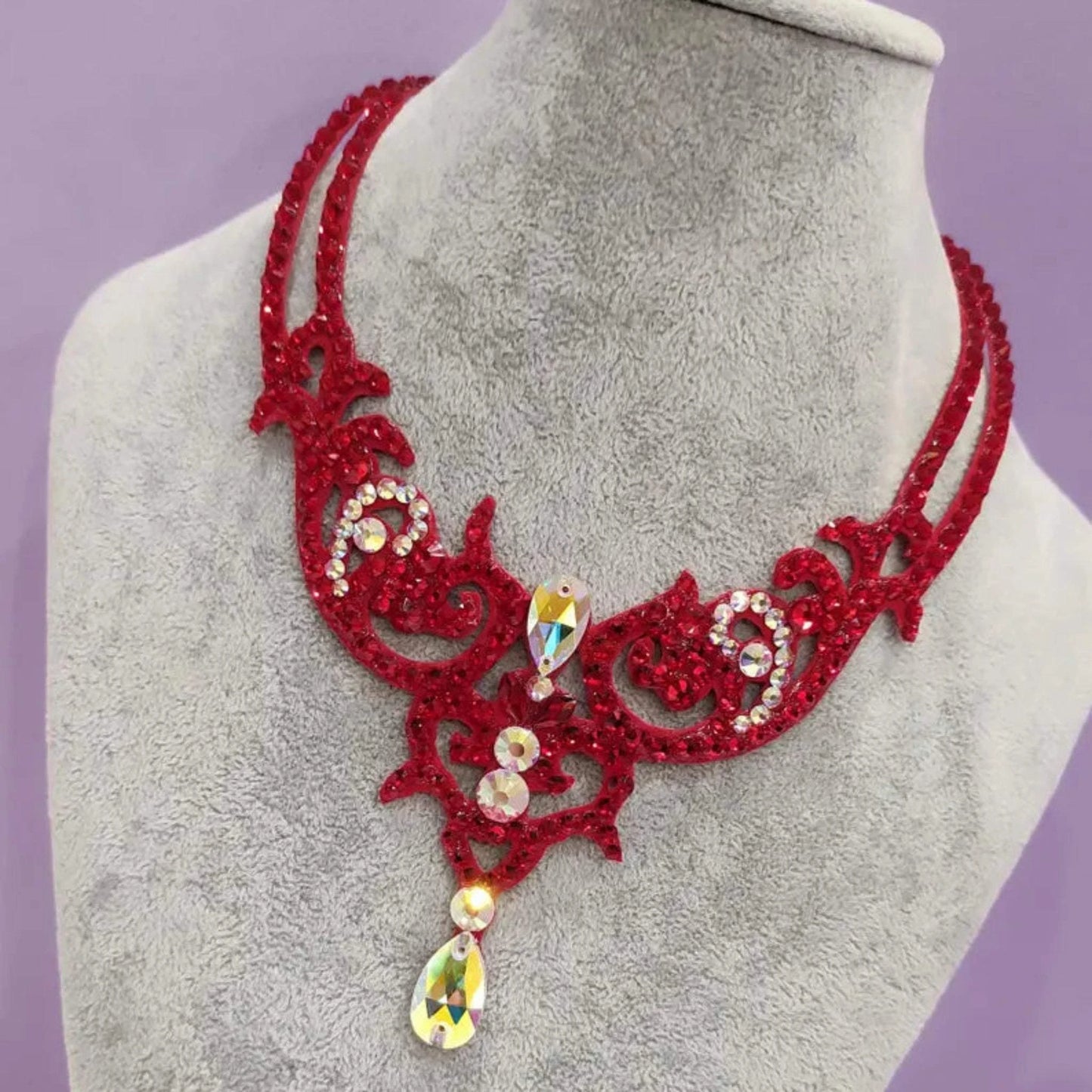 Crimson Reverie Necklace