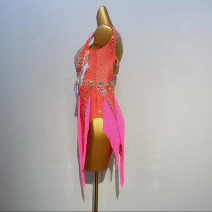 Latin Dance Dress For Competition