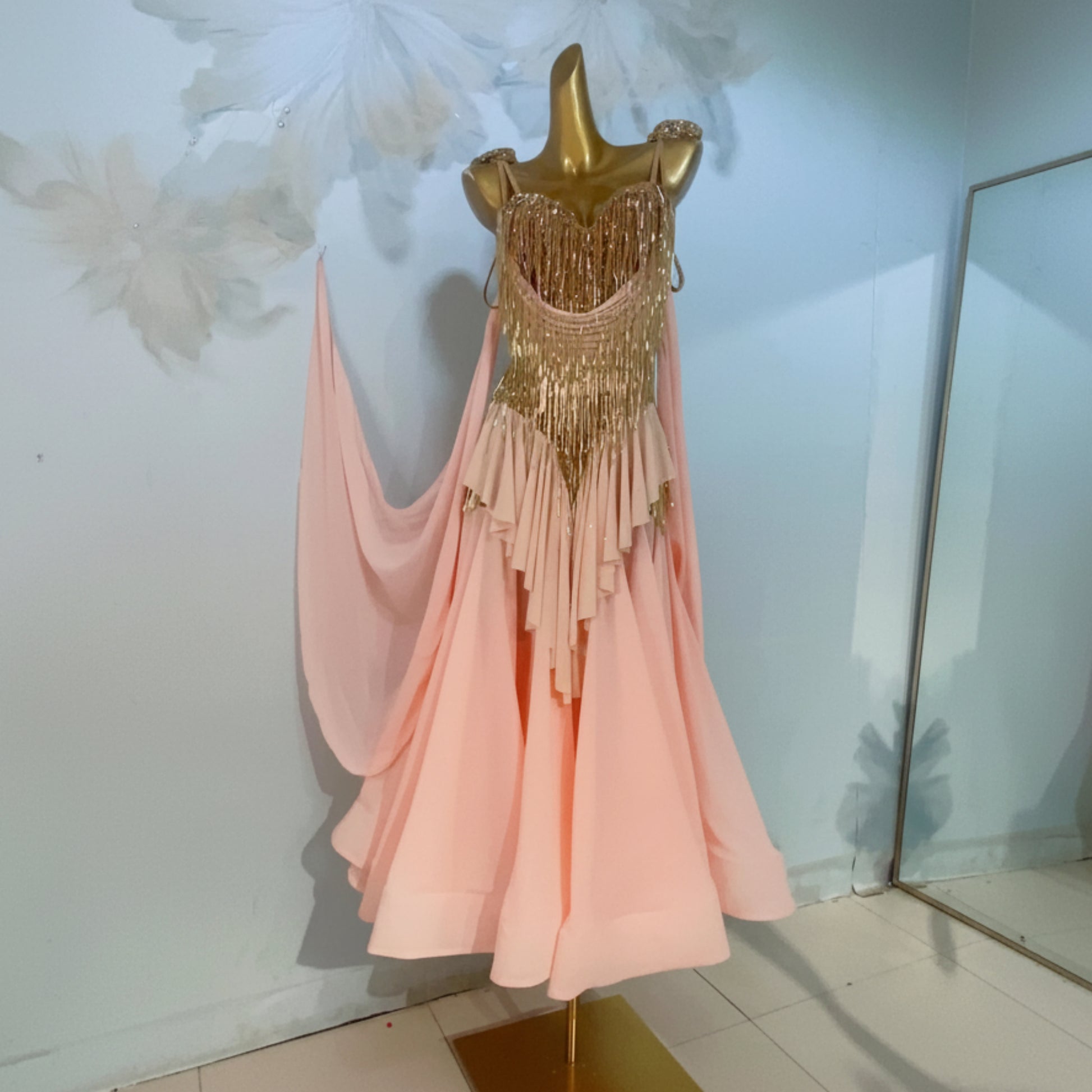 Sunset in Silk | Ballroom Dress For Ladies