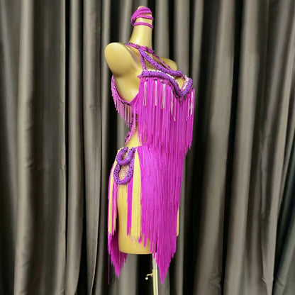Latin Dance Dress For Woman