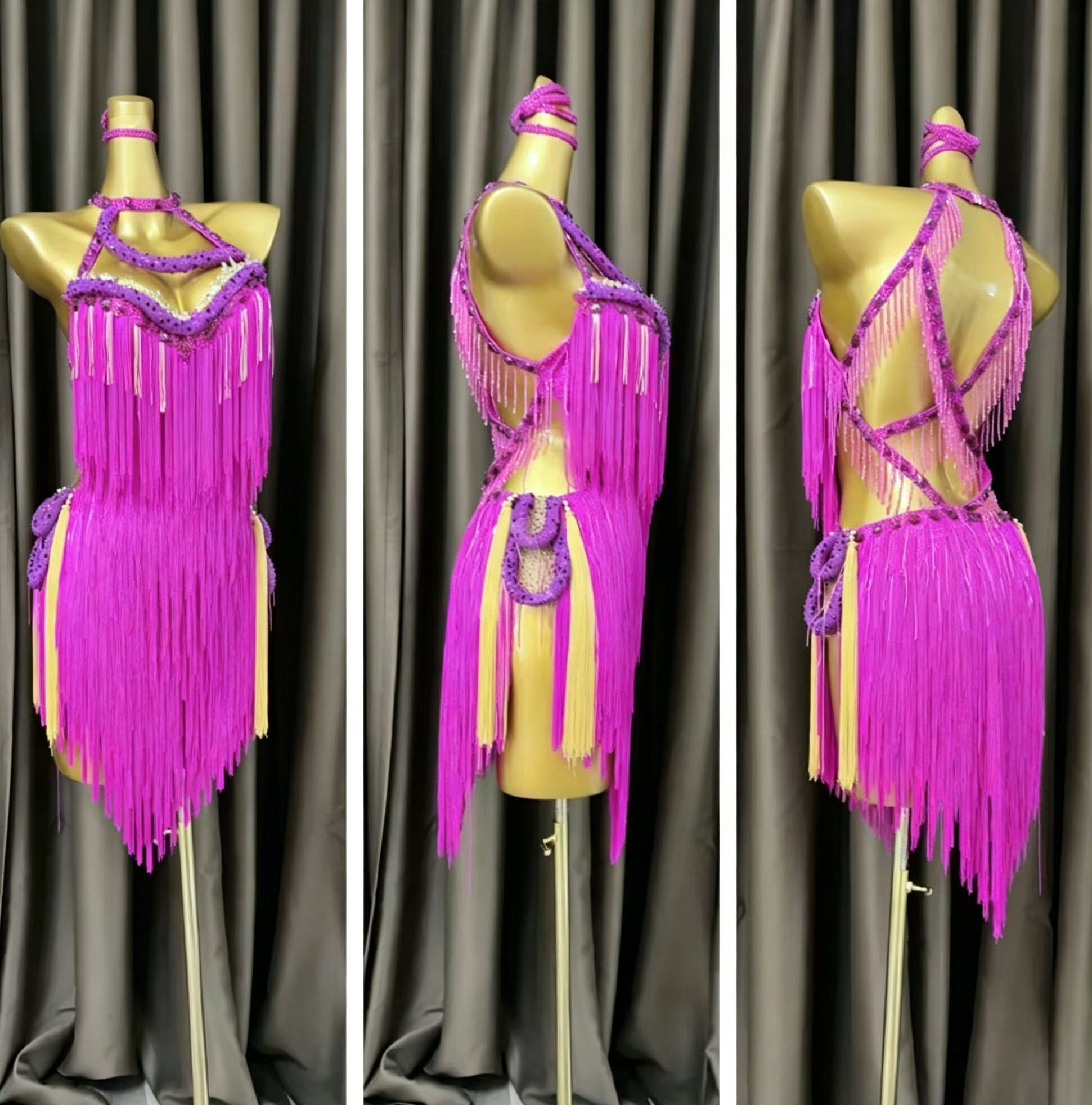 Latin Dance Dress For Woman