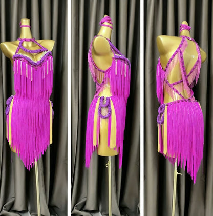 Latin Dance Dress For Woman