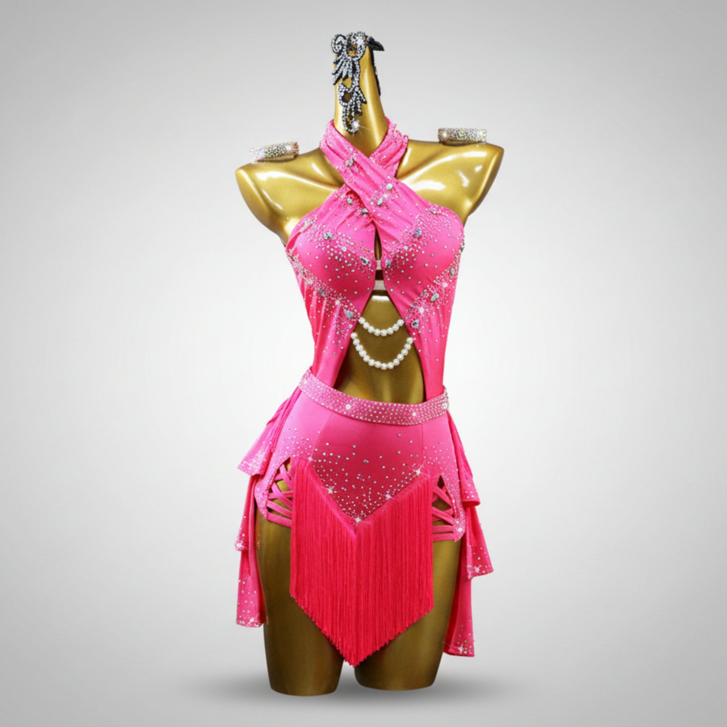 Woman Custom Made Latin Dress