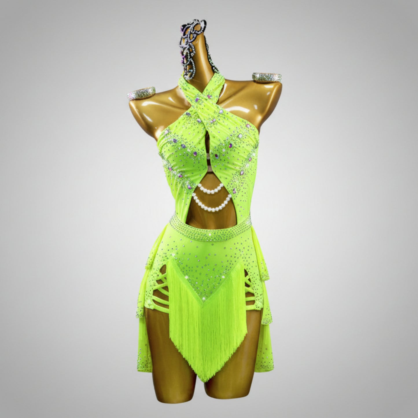 Woman Custom Made Latin Dress