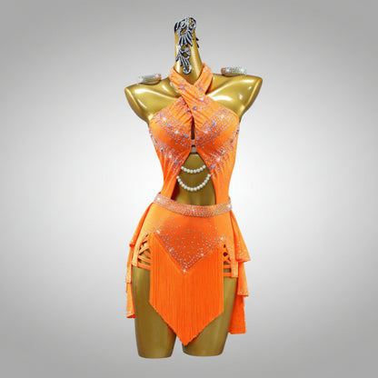 Woman Custom Made Latin Dress