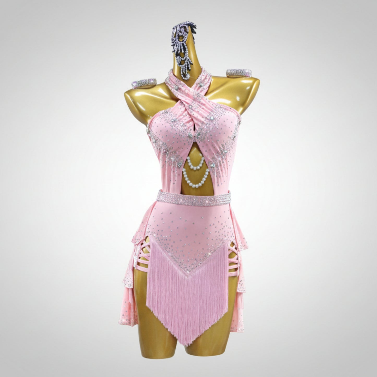 Woman Custom Made Latin Dress