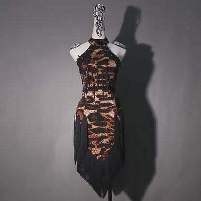 Latin Dance Dress | Custom - Made | QY43