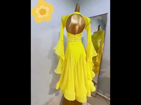Ballroom Dress With Sleeves