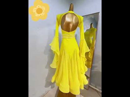 Ballroom Dress With Sleeves