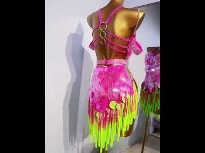 A Festival of Sparkle | Professional Latin Dress | DC236