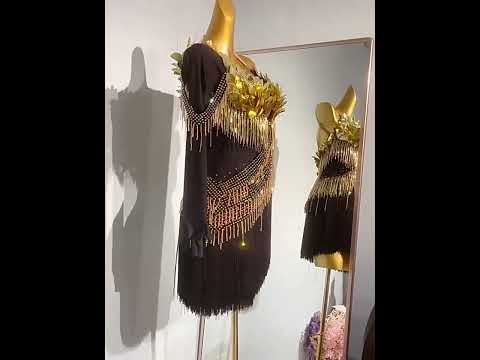 Custom Latin Dance Dress