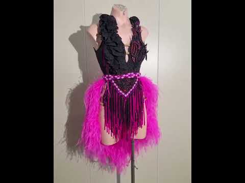 Woman Latin Dress