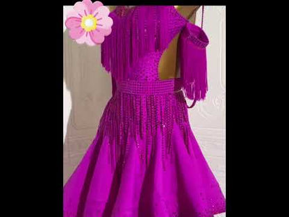 Motion Magic | Latin Dance Dress For Woman | DC180