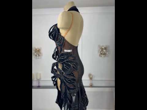 Designer Latin Competition Dress