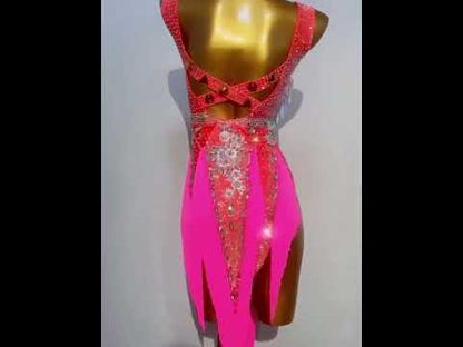 A Tropical Dream | Latin Dance Dress For Competition | DC186