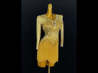 Elegance in Swing | Girls Latin Dress | DC201