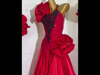 Velvet Reverie | Ballroom Dress For Competition | DC323