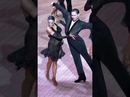 Designer Latin Competition Dress
