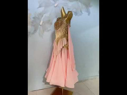 Sunset in Silk | Ballroom Dress For Ladies | DC183