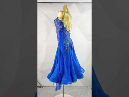 Heaven Dipped in Cobalt | Female Ballroom Dress For Sale | DSC_0663