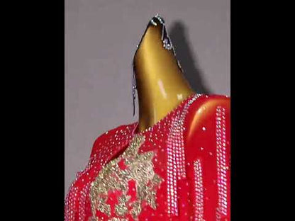Rhinestone Latin Costume