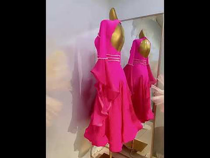 Ballroom Dress With Sleeves