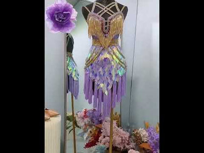 Fire Mirage | Custom Competition Dress | DC257
