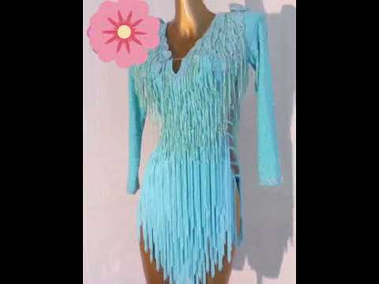 Twilight Glint | Latin Dance Dress For Competition | DC163