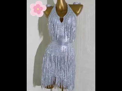 Shimmering Muse | Latin Dress For Competition | DC178