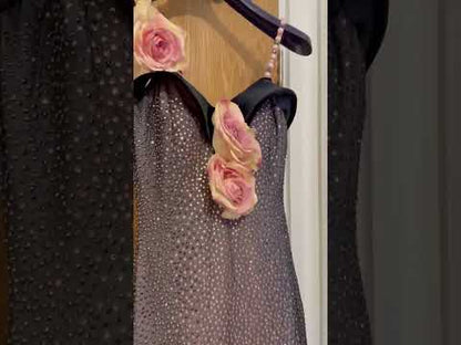 Rose Gold Vesa Design Ballroom Dress