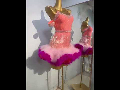 Rhinestone Dance Dress
