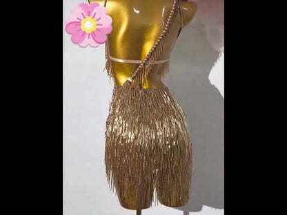 Drenched in Light | Latin Dress For Woman | DC173