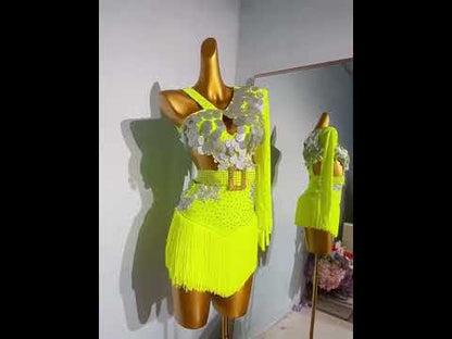 Illusion Symphony | Latin Dress For Competition | DC193
