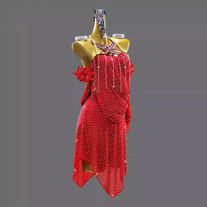 Crystalline Restraint | White Latin Dress For Sale | QY95