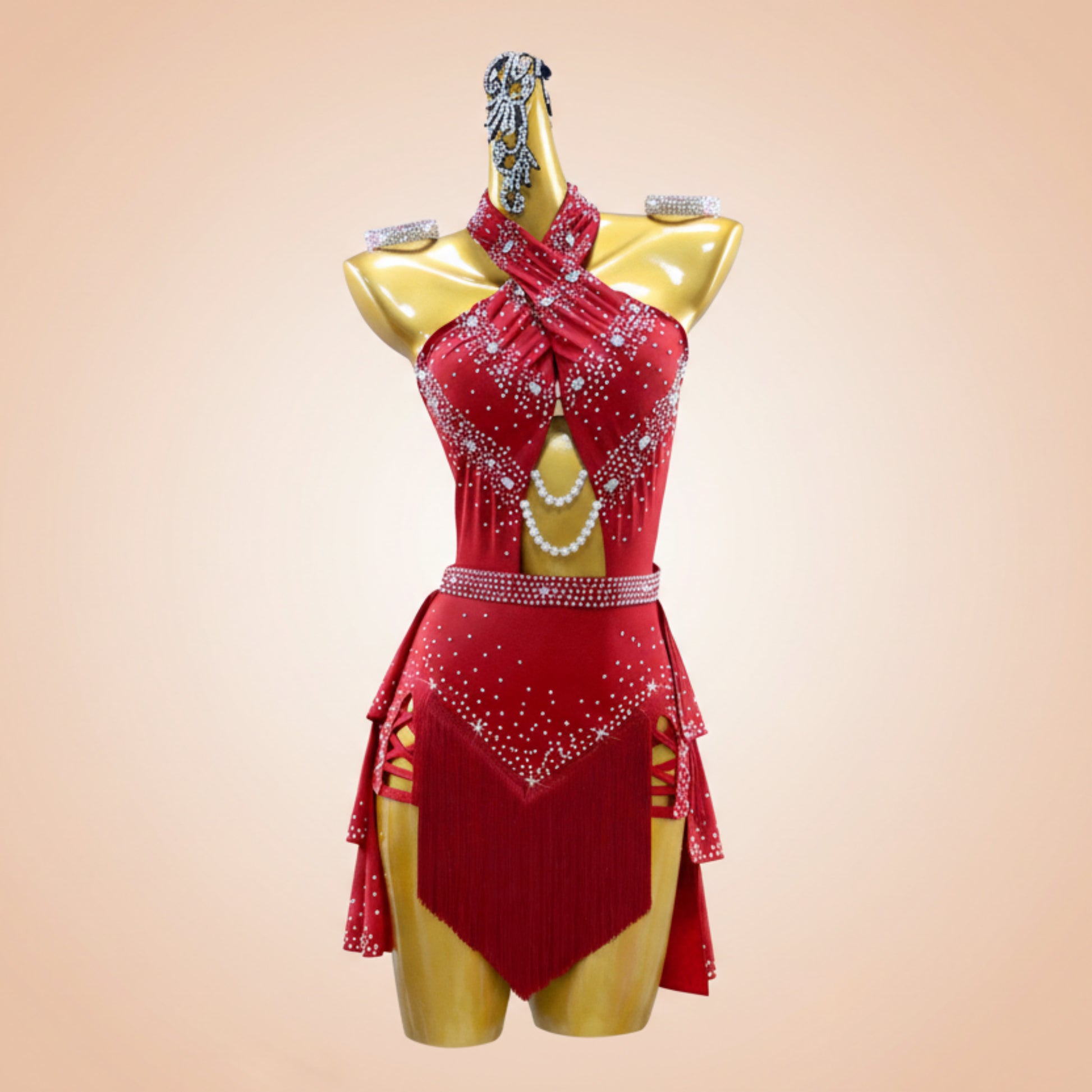 Woman Custom Made Latin Dress