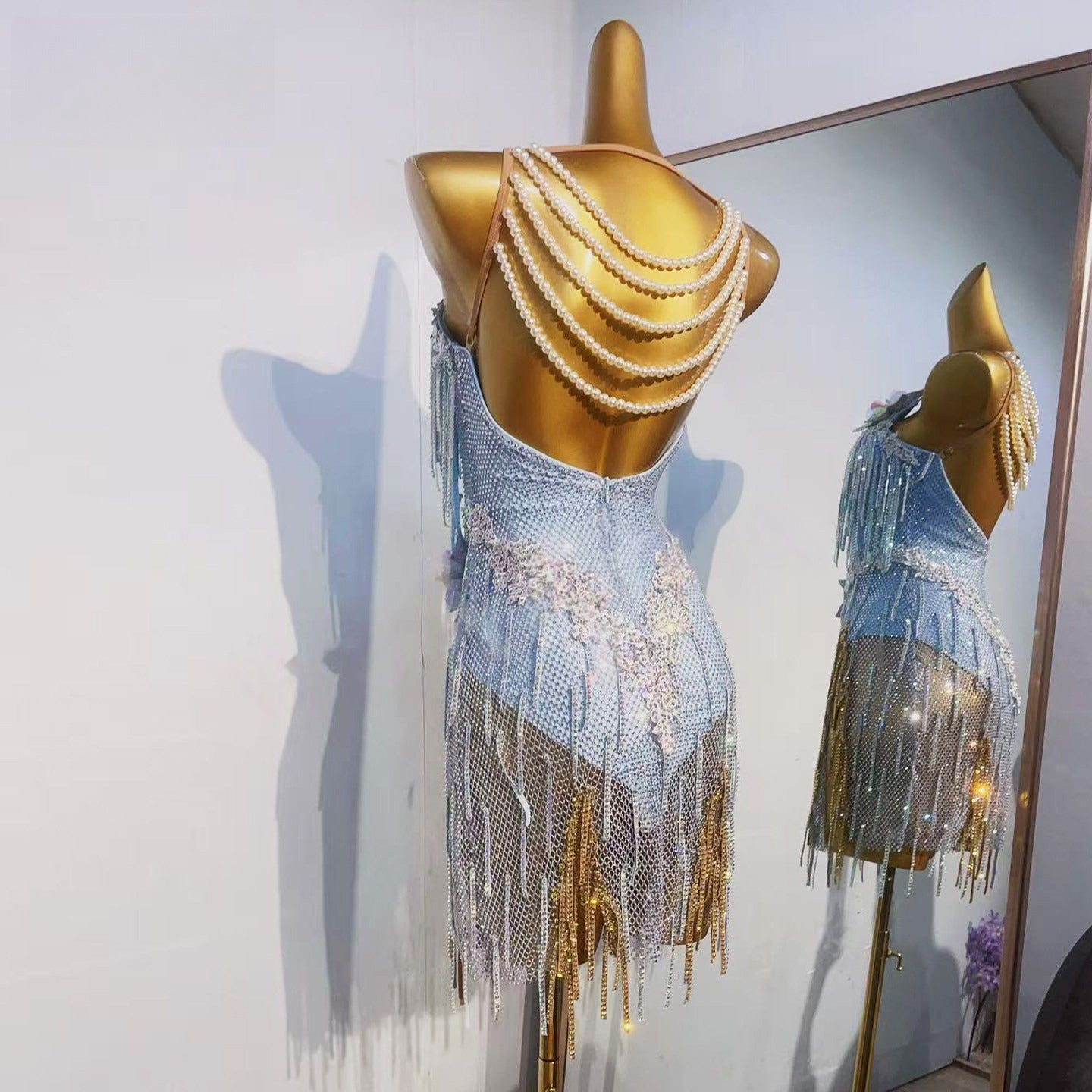 Crystal Latin Dress