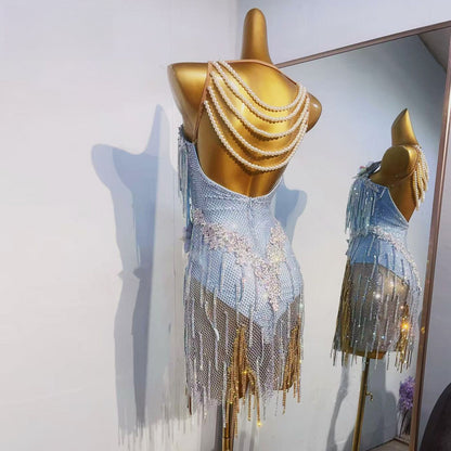 Crystal Latin Dress