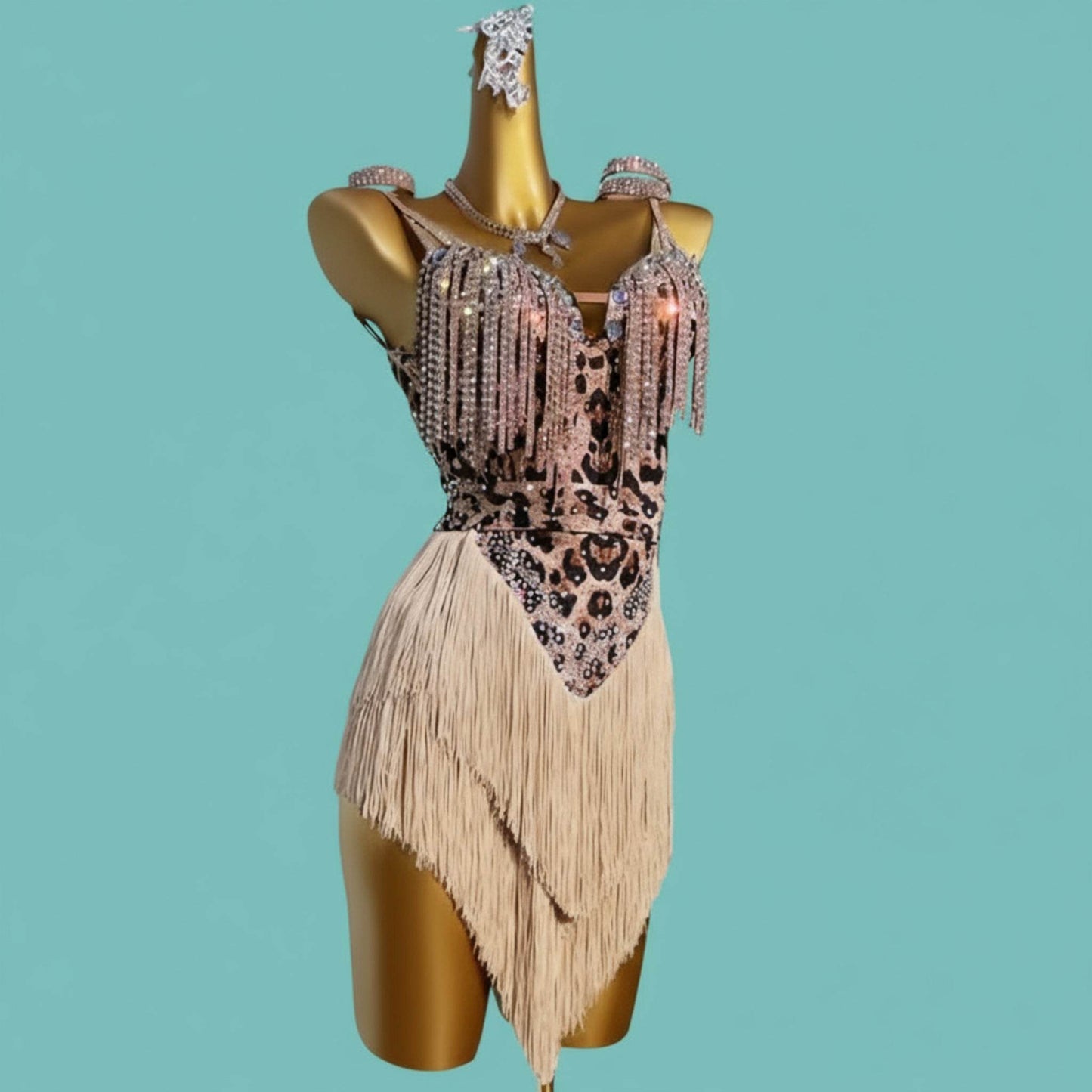 Leopard Meets Crystal 