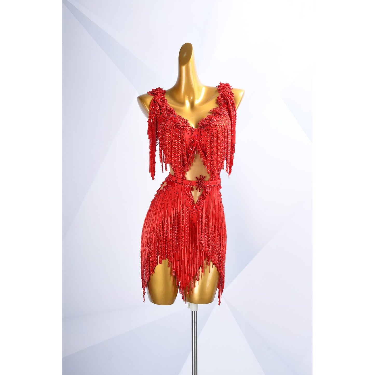 Red Latin Dress