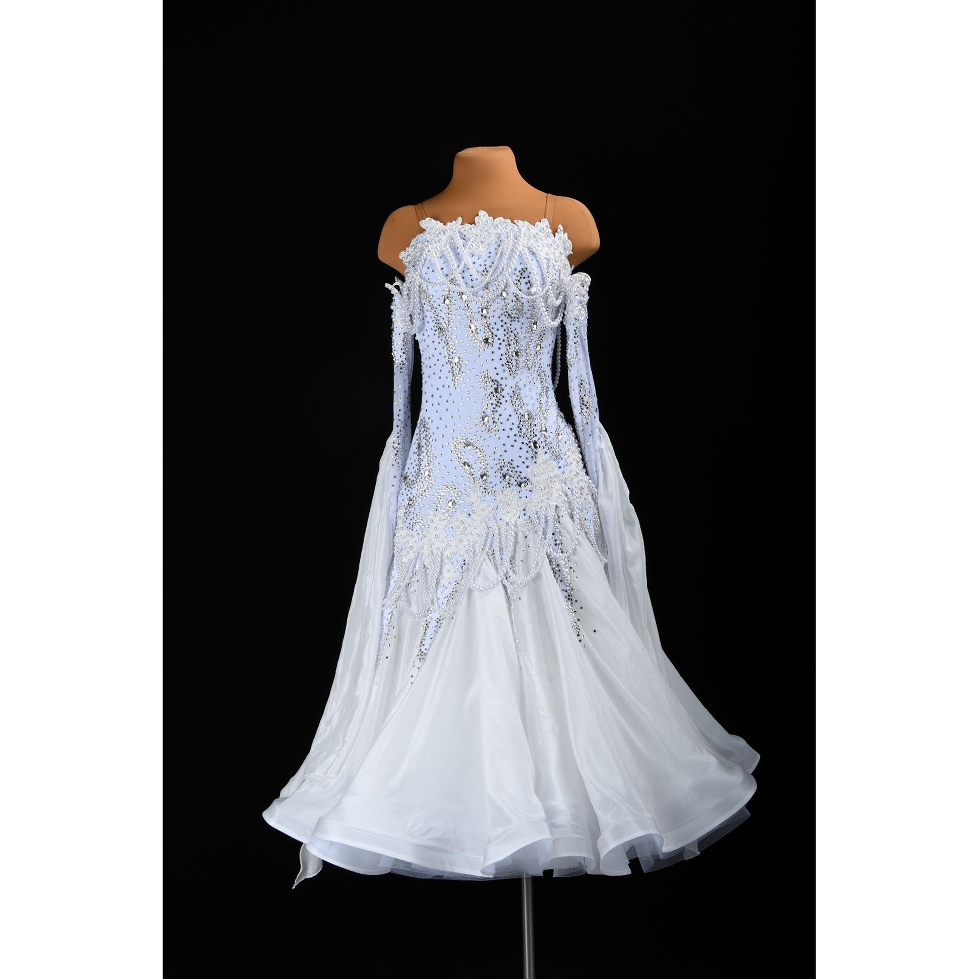 White Ballroom Dress