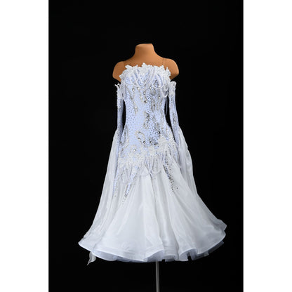 White Ballroom Dress