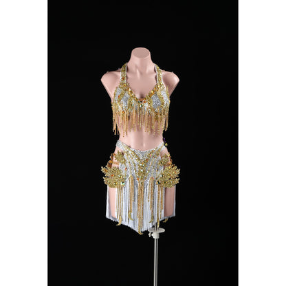 Champagne Empress | Glamour Latin Dress | DSC_3239