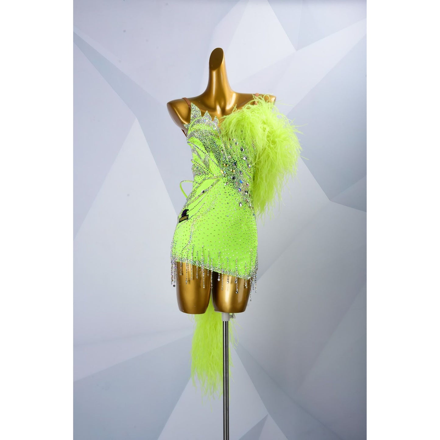 Neon Latin Dress