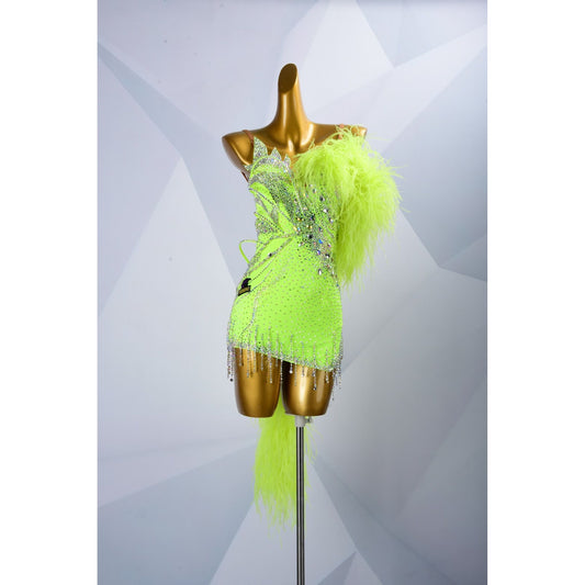 Neon Latin Dress