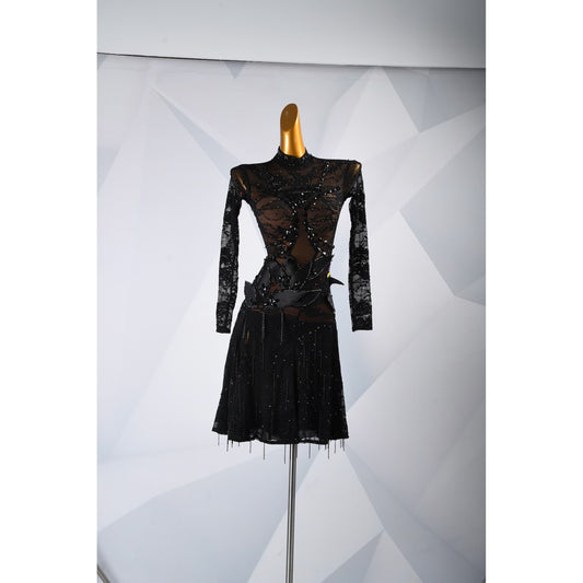 When Lace Begins to Dance | Latin Dress For Sale | DSC_3951