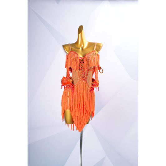 Crystal Latin Competition Dress