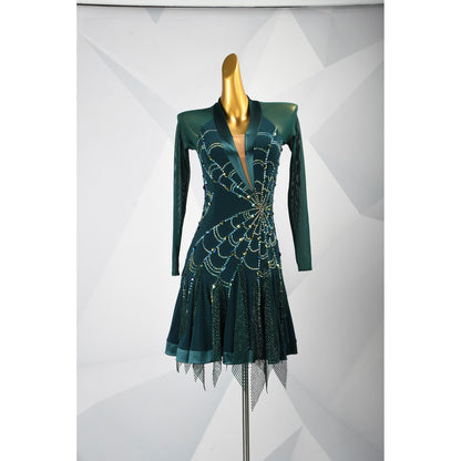 Silent Lagoon | Latin Competition Dress | DSC_7981