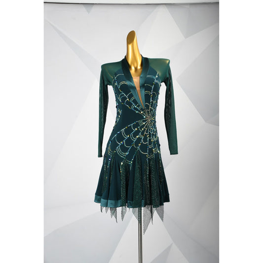 Silent Lagoon | Latin Competition Dress | DSC_7981