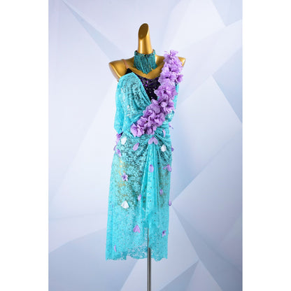 Floral Wave | Latin Couture Dress | DSC_0220